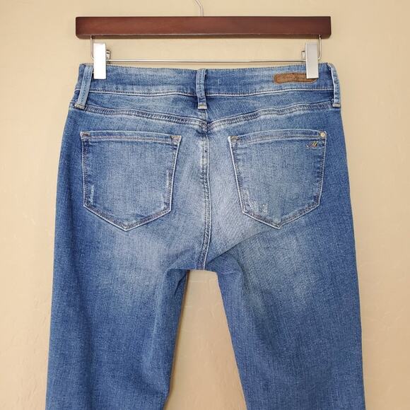 Mavi Jeans Angie Distressed Printed Skinny Jeans - Picture 5 of 9